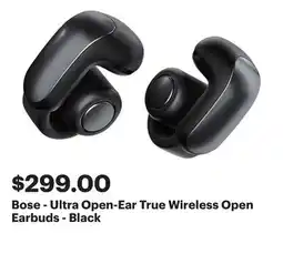 Best Buy Bose - Ultra Open-Ear True Wireless Open Earbuds - Black offer