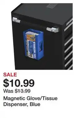Harbor Freight Tools Magnetic Glove/Tissue Dispenser, Blue offer