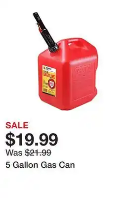 Harbor Freight Tools 5 Gallon Gas Can offer