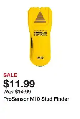 Harbor Freight Tools ProSensor M10 Stud Finder offer