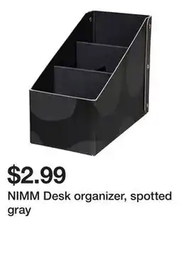 Ikea NIMM Desk organizer, spotted gray offer