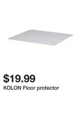 Ikea KOLON Floor protector offer