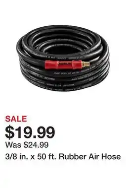 Harbor Freight Tools 3/8 in. x 50 ft. Rubber Air Hose offer