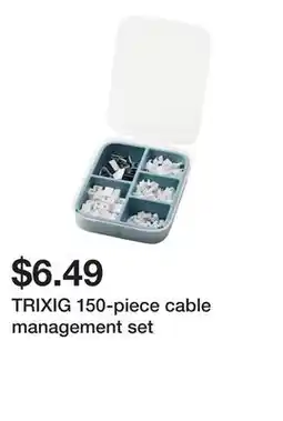 Ikea TRIXIG 150-piece cable management set offer