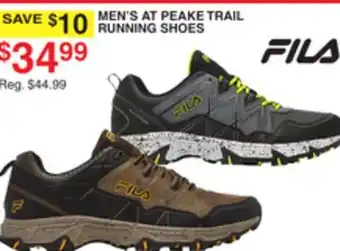 Dunham's Sports FILA MEN'S AT PEAKE TRAIL RUNNING SHOES offer