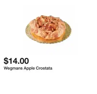 Wegmans Wegmans Apple Crostata offer