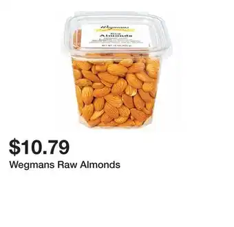 Wegmans Wegmans Raw Almonds offer