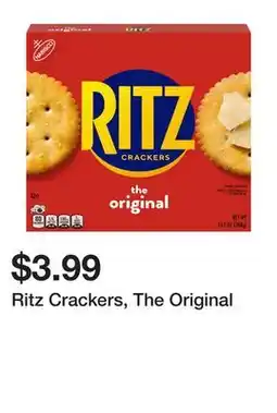 Wegmans Ritz Crackers, The Original offer