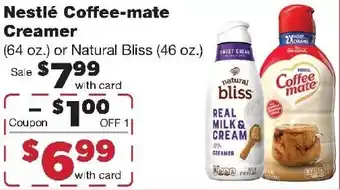 Family Fresh Market Nestlé Coffee-mate Creamer offer