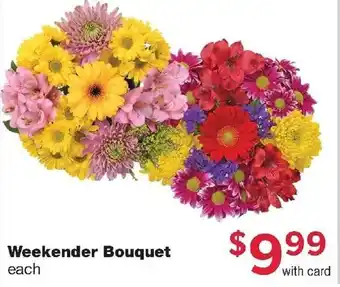 Family Fresh Market Weekender Bouquet offer
