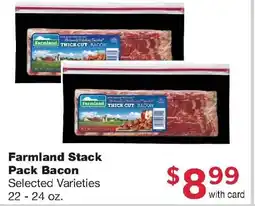 Family Fresh Market Farmland Stack Pack Bacon offer