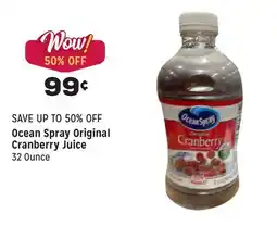 Grocery Outlet Original Cranberry Juice offer