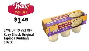 Grocery Outlet Original Tapioca Pudding offer
