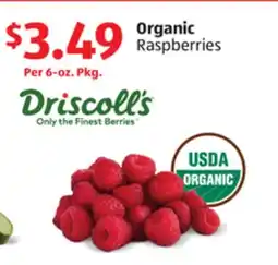 Aldi Organic Raspberries offer