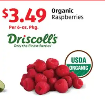 Aldi Organic Raspberries offer