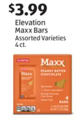 Aldi Elevation Maxx Bars offer