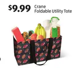 Aldi Crane Foldable Utility Tote offer