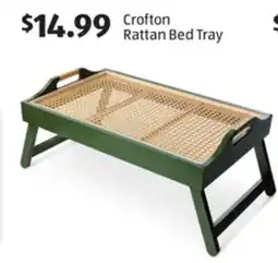 Aldi Crofton Rattan Bed Tray offer