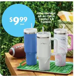 Aldi Adventuridge 40-oz. Thirst Crusher 2.0 Tumbler offer