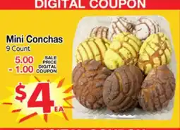Superior Grocers Mini Conchas offer