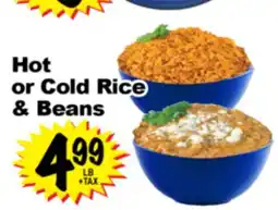Superior Grocers Hot or Cold Rice & Beans offer