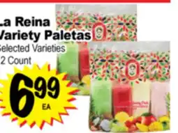 Superior Grocers La Reina Variety Paletas offer