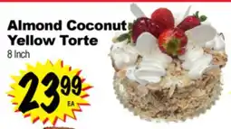 Superior Grocers Almond Coconut Yellow Torte offer