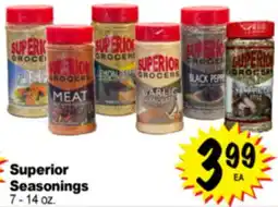 Superior Grocers Superior Seasonings offer