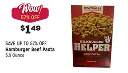 Grocery Outlet Beef Pasta offer