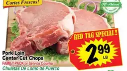 Superior Grocers Pork Loin Center Cut Chops offer