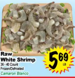 Superior Grocers Raw White Shrimp offer