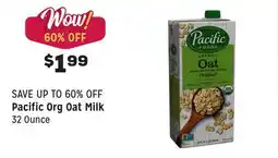 Grocery Outlet Org Oat Milk offer