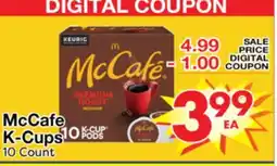 Superior Grocers McCafe K-Cups offer