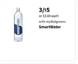 Walgreens SmartWater offer
