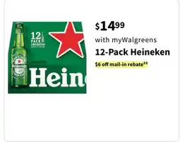 Walgreens 12-Pack Heineken offer