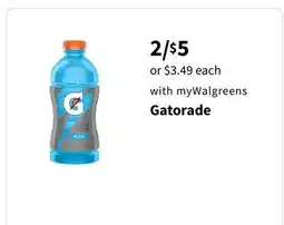 Walgreens Gatorade offer