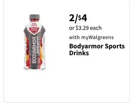 Walgreens Bodyarmor Sports Drinks offer