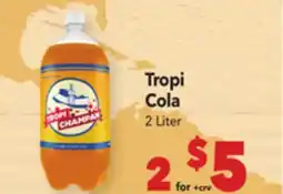 Vallarta Supermarkets Tropi Cola offer