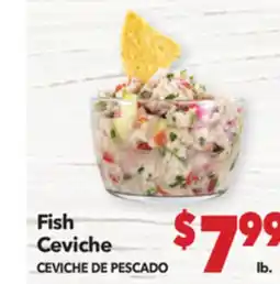 Vallarta Supermarkets Fish Ceviche / CEVICHE DE PESCADO offer