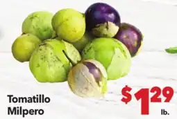 Vallarta Supermarkets Tomatillo Milpero offer