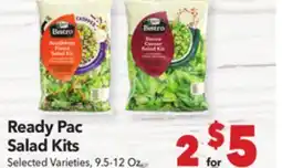 Vallarta Supermarkets Ready Pac Salad Kits offer