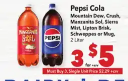 Vallarta Supermarkets Pepsi Cola offer