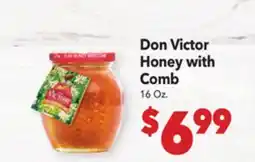Vallarta Supermarkets Don Victor Honey with Comb offer