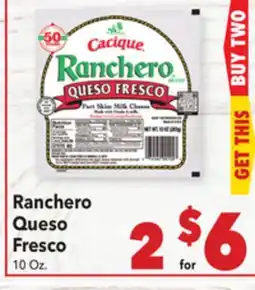 Vallarta Supermarkets Ranchero Queso Fresco offer