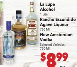 Vallarta Supermarkets La Lupe Alcohol offer
