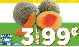 El Super Fresh Melón Chino Cantaloupes offer