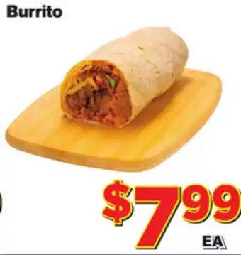 El Super Fresh Burrito offer