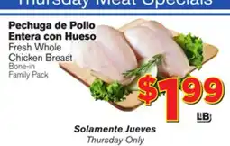El Super Fresh Fresh Whole Chicken Breast offer