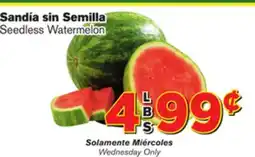 El Super Fresh Seedless Watermelon offer