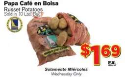 El Super Fresh Russet Potatoes offer